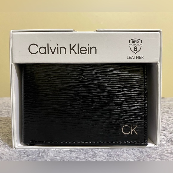 Calvin Klein Bags Calvin Klein Mens Rfid Blocking Leather Bifold